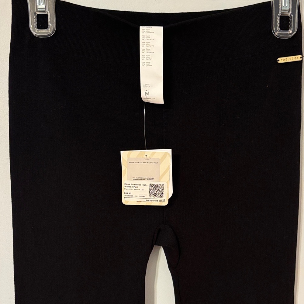 Fabletics Black Cloud Seamless High-Waist Pant
